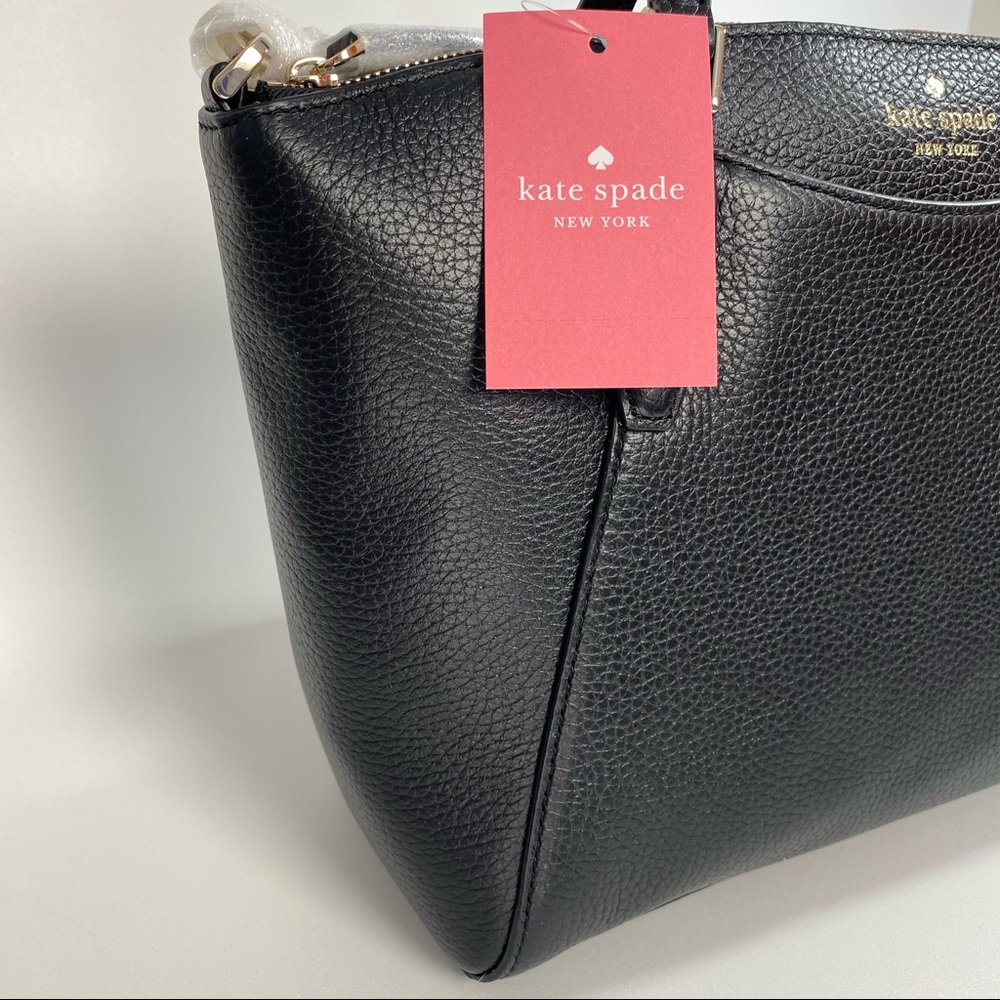 Kate Spade Monica Satchel In Black - Picture 4 of 11
